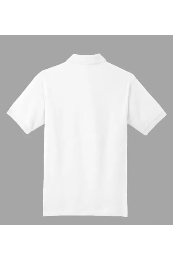  Erkek Çekmeyen Pamuklu Kumaş Regular Fit Standart Kesim Kıvrılmaz Polo Yaka Tişört   POLOYAKA-TSHIRT