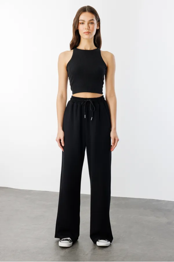 Pantalon de survêtement large en modal pour femme MODAL-SWEATHERS