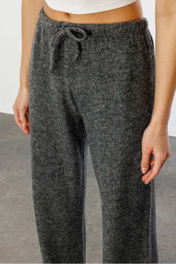 Soft Loose Knit Women's Trousers KNITTED-TROUSERS