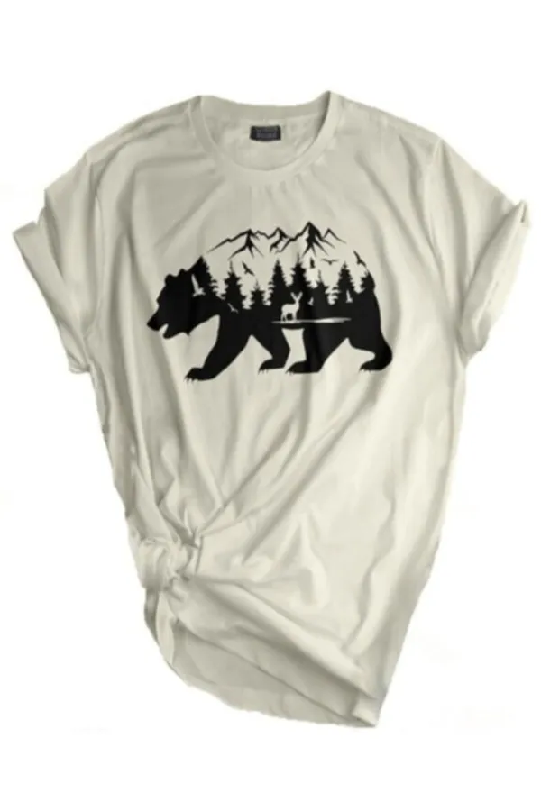 Boutique de t-shirts imprimés unisexes pour sports de plein air