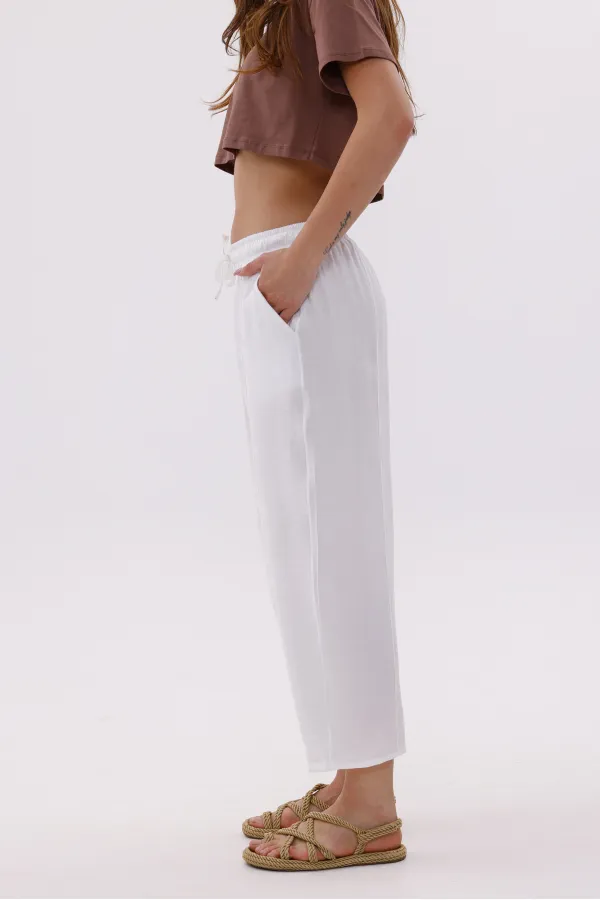 Women's Harem Pants with Pockets, Ayrobin Harem Pants, Adjustable Elastic Waistband, WOMEN'S SHALBAR