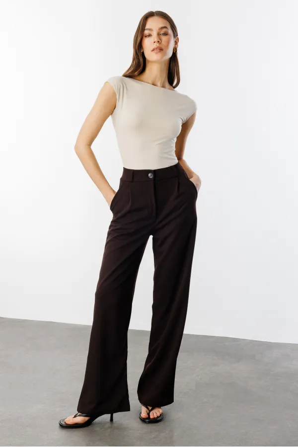 Pantalon palazzo oversize pour femme PANTS-001