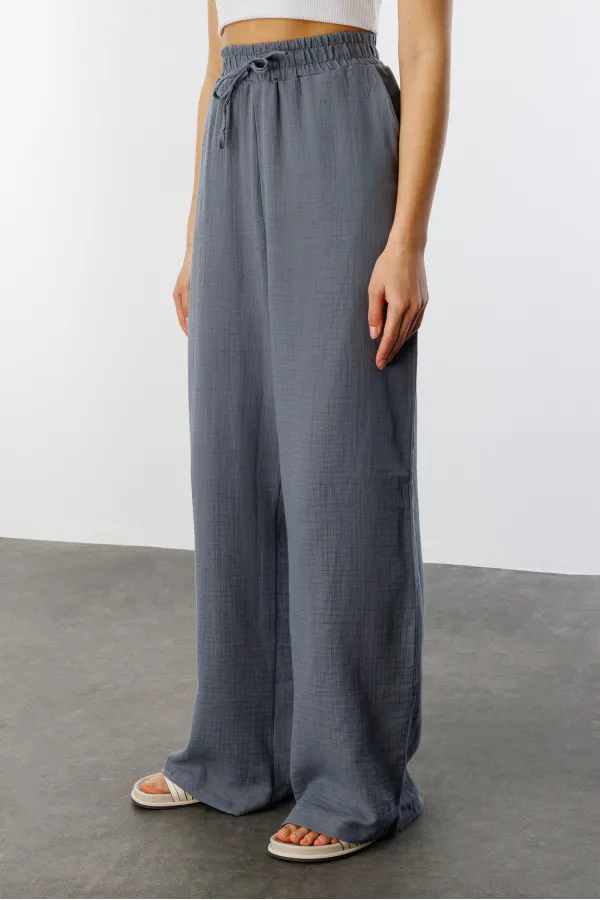 Müslin Palazzo Kadın Pantolon MÜSLİN-PANTOLON