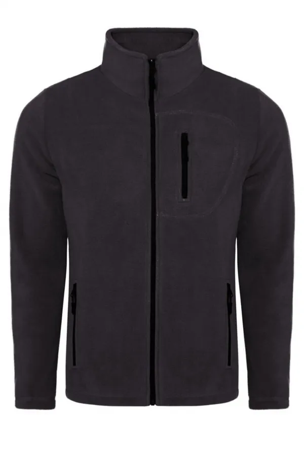 Genıus Store Erkek Polar Tam Fermuarlı 3 Cepli Outdoor Polar Ceket Tactical Flecee POLAR-GNS