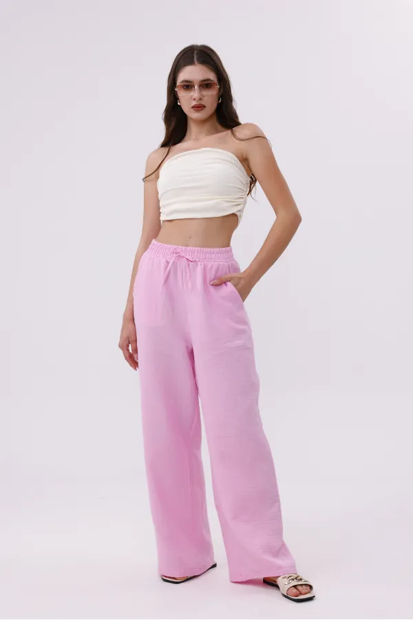 Muslin Palazzo Women's Trousers MUSLIN-TROUSERS
