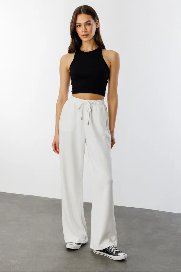 Pantalon de survêtement large en modal pour femme MODAL-SWEATHERS