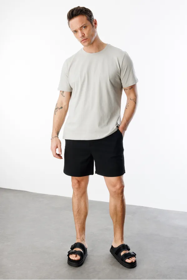 Men's T-shirt 100% Cotton Regular Fit Standard Cut Crew Neck Basic T-shirt BASIC-T-SHIRT1