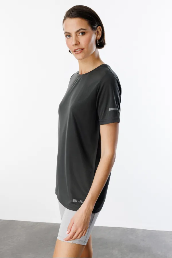Women's Moisture-Wicking Quick-Drying Athletic Technical Performance Sports T-shirt DRIFIT-SHORT SLEEVE