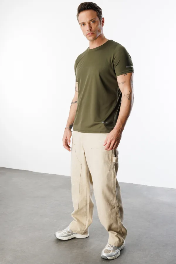 Men's Moisture-Wicking, Quick-Drying Athletic Technical Performance Sports T-shirt DRIFIT-KISAKOLNEW