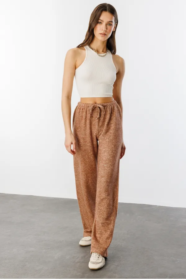 Yumoş Bol Örme Kadın Pantolon ÖRME-PANTOLON