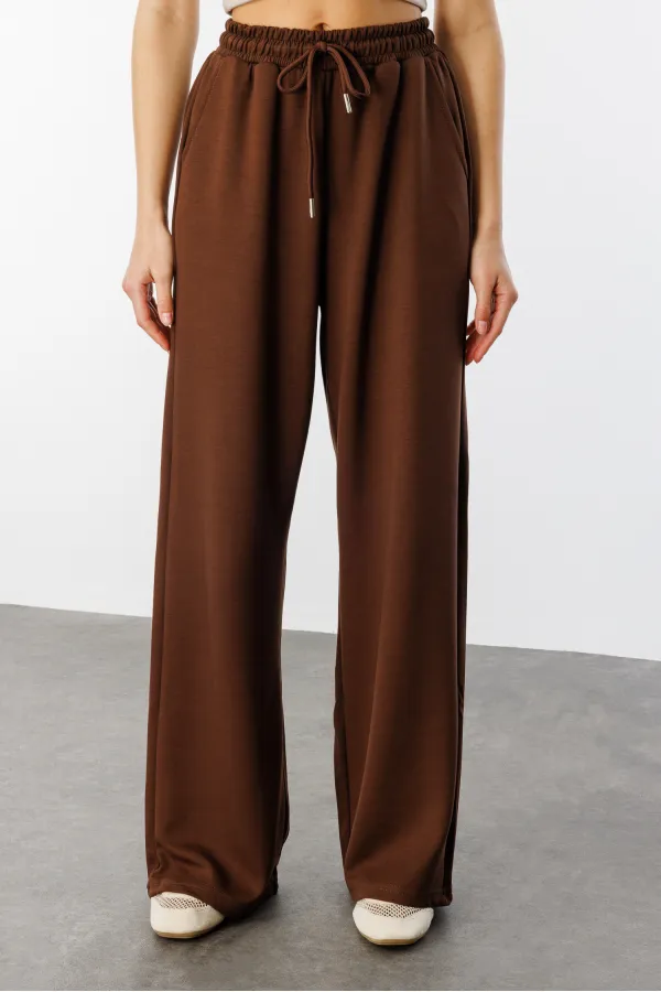 Kadın Geniş Paça Modal Eşofman Altı MODAL-EŞOFMAN