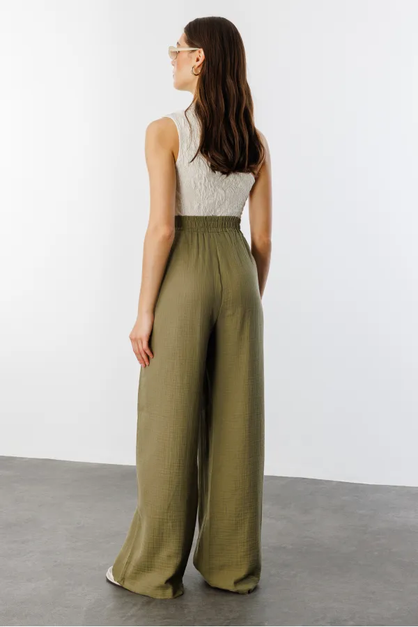 Müslin Palazzo Kadın Pantolon MÜSLİN-PANTOLON