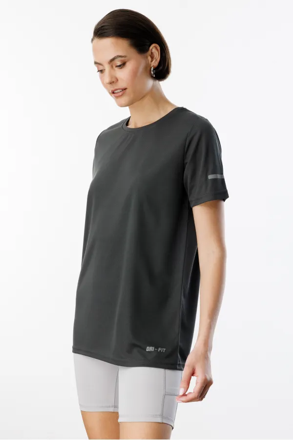 Women's Moisture-Wicking Quick-Drying Athletic Technical Performance Sports T-shirt DRIFIT-SHORT SLEEVE