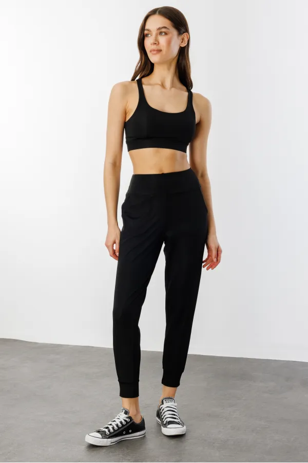 Pantalon de jogging taille haute pour femme NEW-JOGER