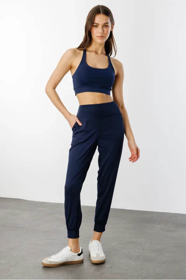 Pantalon de jogging taille haute pour femme NEW-JOGER