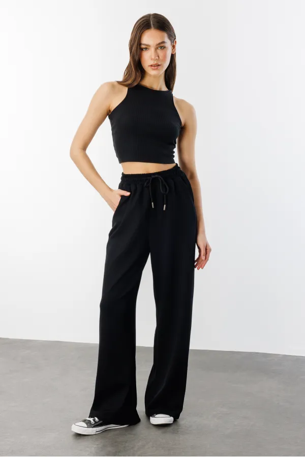 Pantalon de survêtement large en modal pour femme MODAL-SWEATHERS