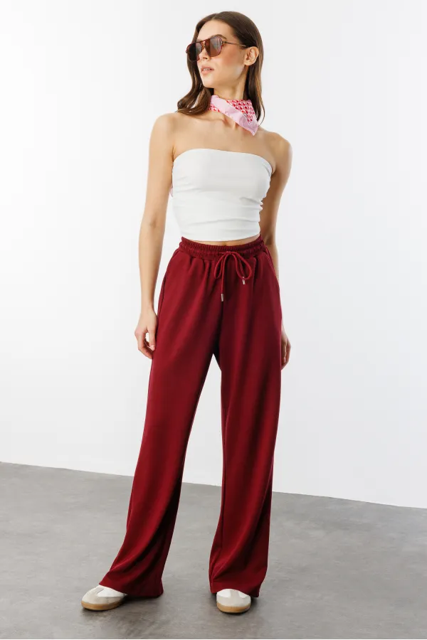 Pantalon de survêtement large en modal pour femme MODAL-SWEATHERS