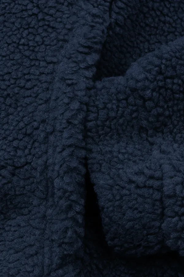 Sweat à capuche en polaire sherpa doublé en peau d'agneau pour homme Genius Store SHERPA-KAP