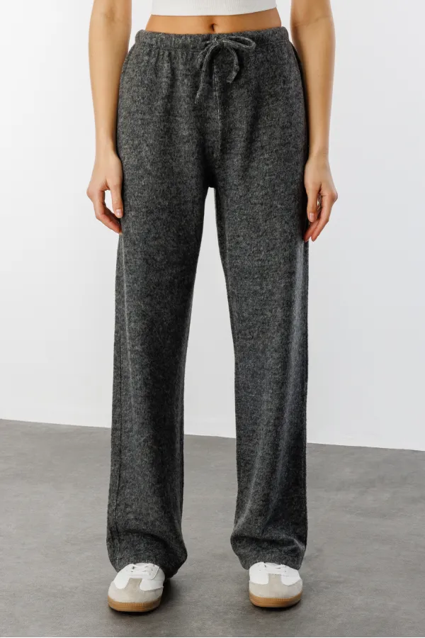Soft Loose Knit Women's Trousers KNITTED-TROUSERS