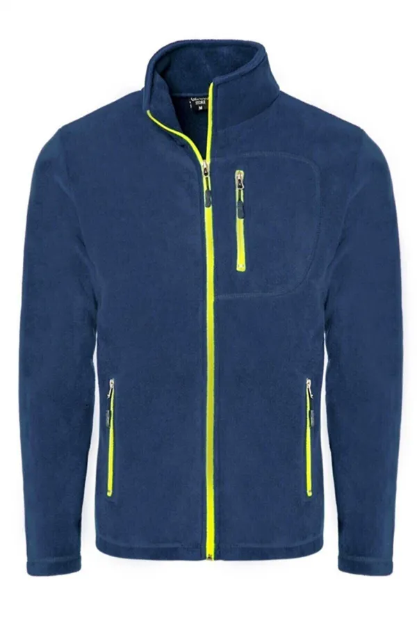 Genıus Store Erkek Polar Tam Fermuarlı 3 Cepli Outdoor Polar Ceket Tactical Flecee POLAR-GNS