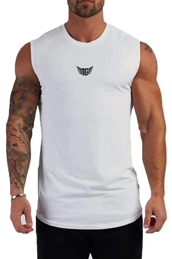 Men's Moisture-Wicking, Quick-Drying, Athletic, Technical Performance, Sleeveless T-shirt MG-ATLET