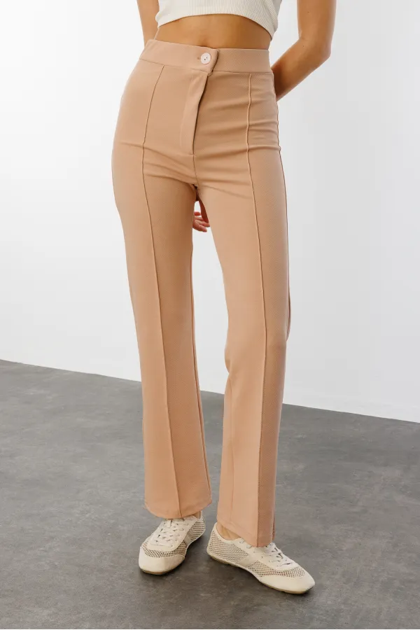 Women's High Waist Shaping Spanish Flare Palazzo Pants PANTS-003