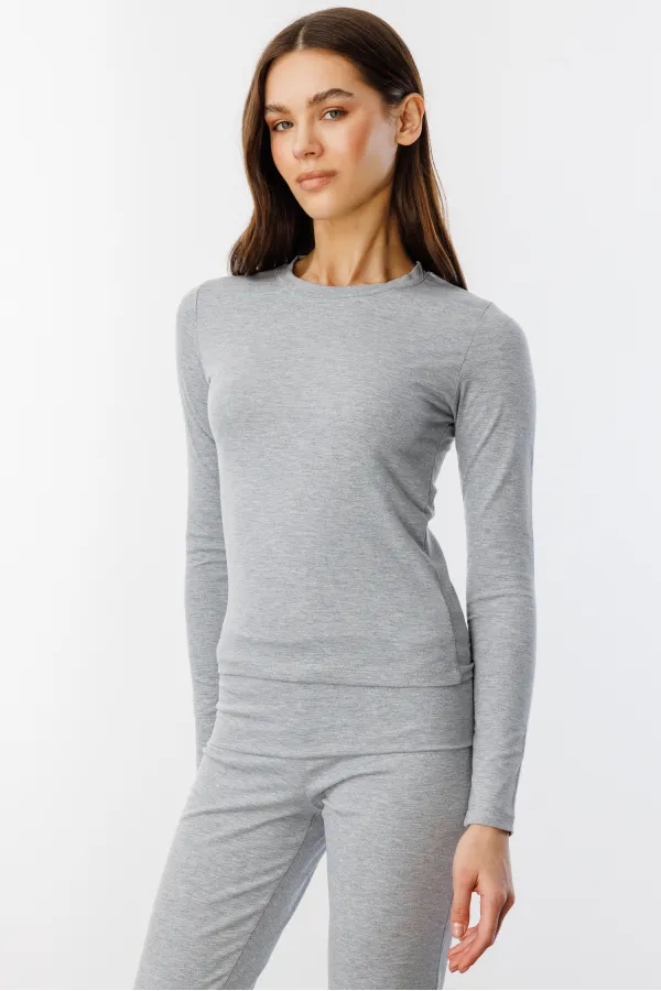 Chemisier court à manches longues pour femme, coupe ajustée