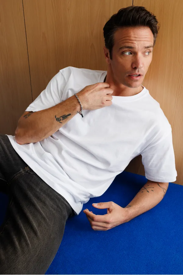 Erkek Oversize Fit %100 Organik Pamuk Bisiklet Yaka Tişört OVERSIZE-ERKEK-T-SHIRT