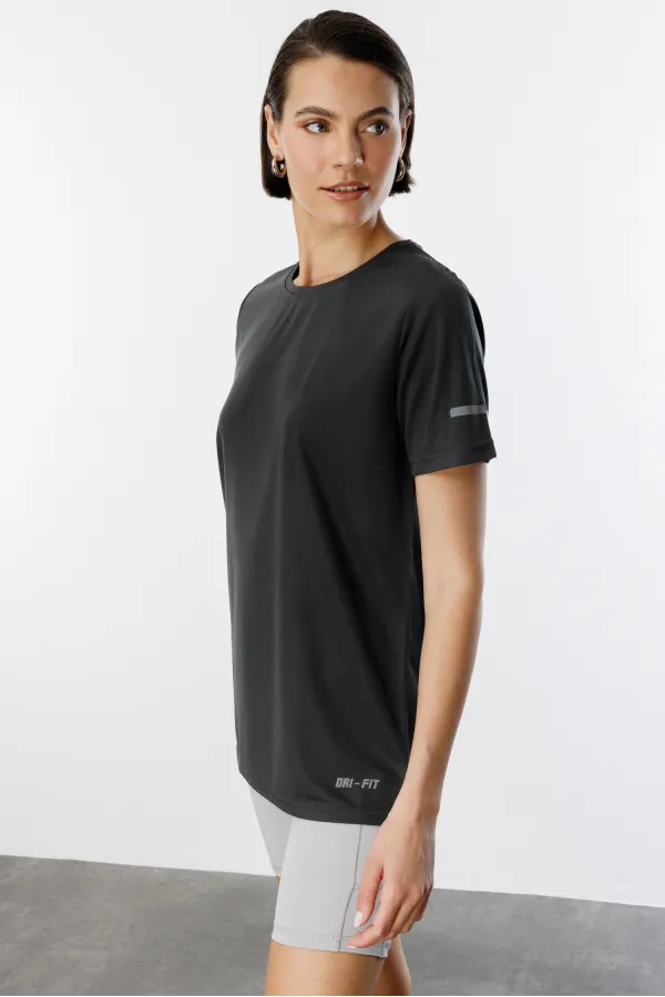 Women's Moisture-Wicking Quick-Drying Athletic Technical Performance Sports T-shirt DRIFIT-SHORT SLEEVE