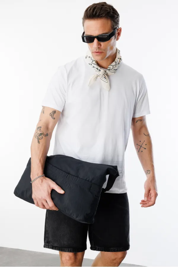 Men's T-shirt 100% Cotton Regular Fit Standard Cut Crew Neck Basic T-shirt BASIC-T-SHIRT1