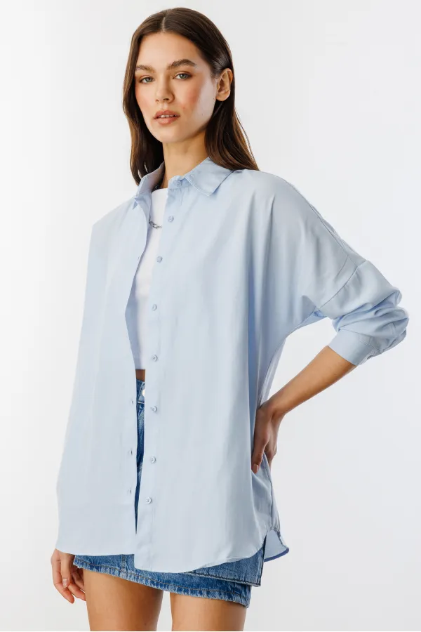 Oversize Basic Women's Shirt WOMEN-BASIC-SHIRT