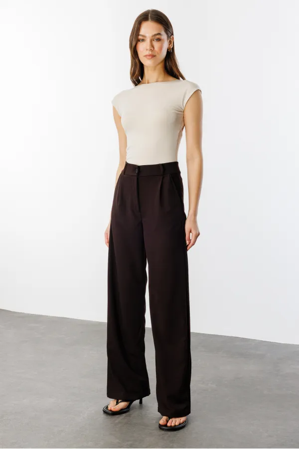 Pantalon palazzo oversize pour femme PANTS-001