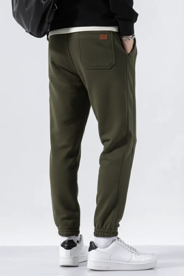 Genıus Store Erkek Eşofman İçi Polarlı Bağcıklı Bel Jogger Spor Eşofman Altı SPOR-ESF001