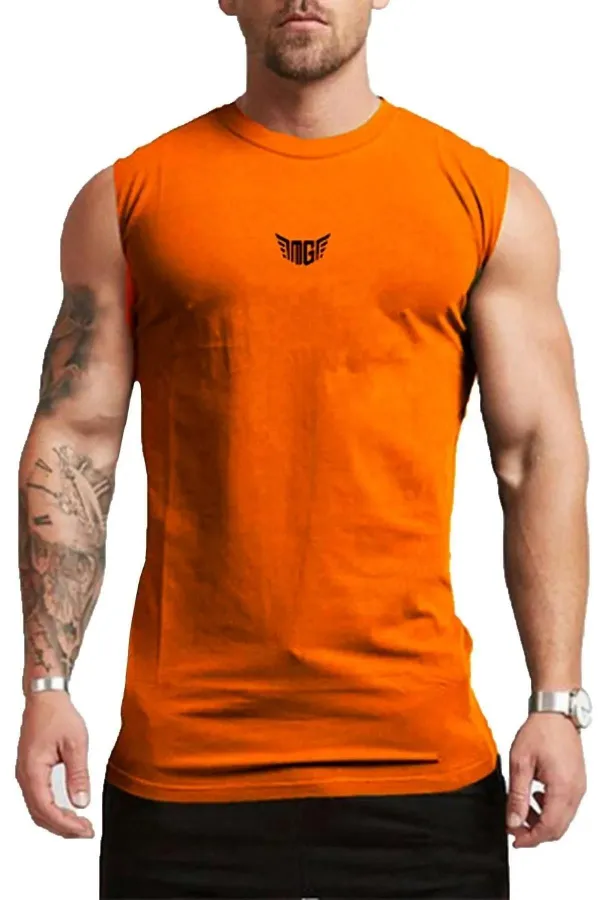 Men's Moisture-Wicking, Quick-Drying, Athletic, Technical Performance, Sleeveless T-shirt MG-ATLET