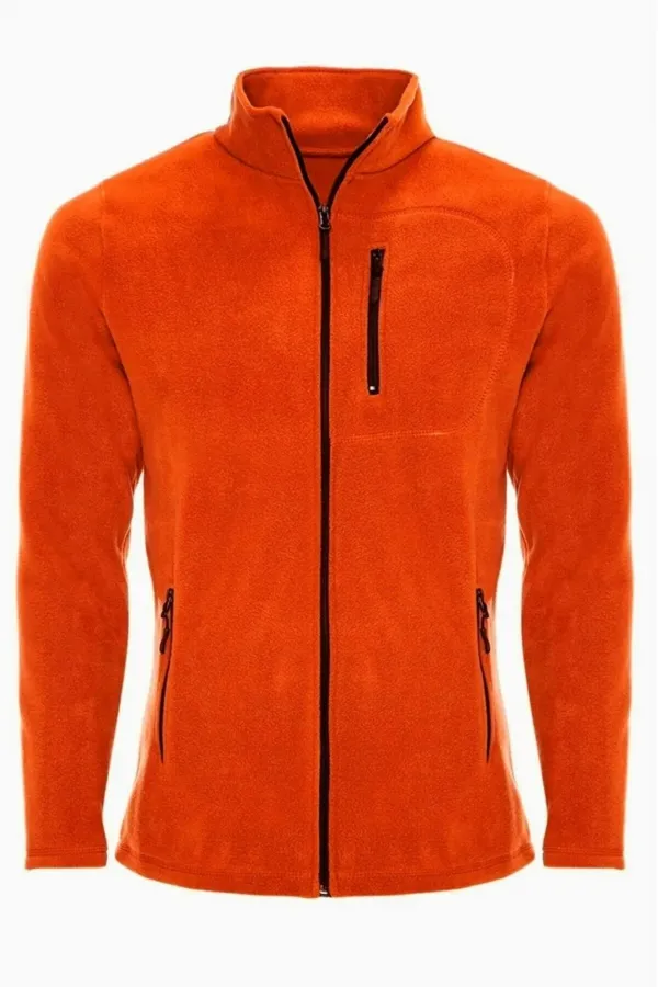 Genıus Store Erkek Polar Tam Fermuarlı 3 Cepli Outdoor Polar Ceket Tactical Flecee POLAR-GNS