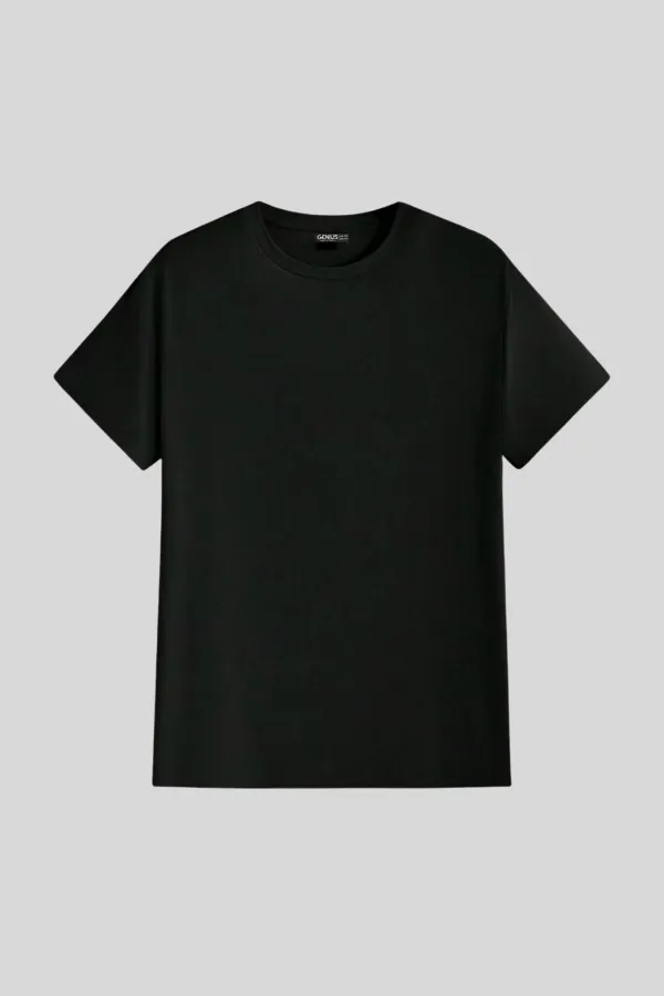 Men's T-shirt, Standard Fit, Basic Crew Neck T-shirt, BASIC-NO MODEL1