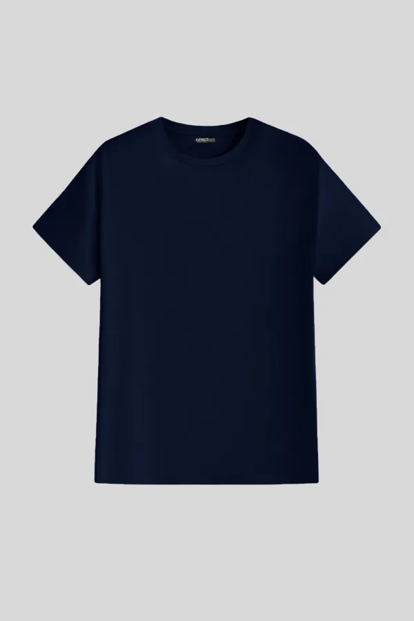 Men's T-shirt, Standard Fit, Basic Crew Neck T-shirt, BASIC-NO MODEL1