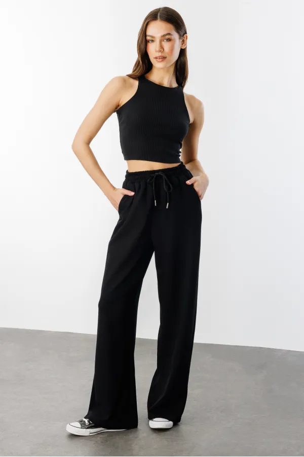 Pantalon de survêtement large en modal pour femme MODAL-SWEATHERS