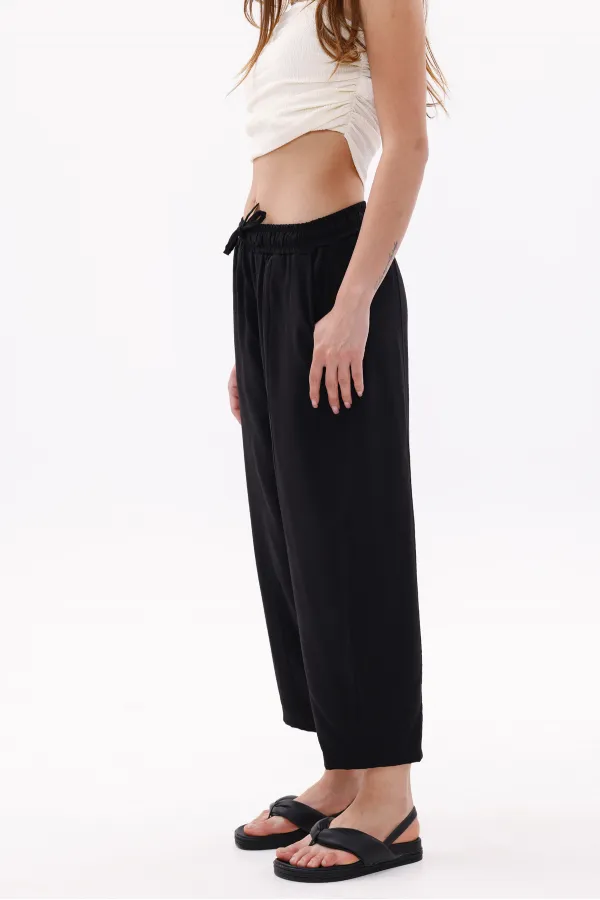 Women's Harem Pants with Pockets, Ayrobin Harem Pants, Adjustable Elastic Waistband, WOMEN'S SHALBAR