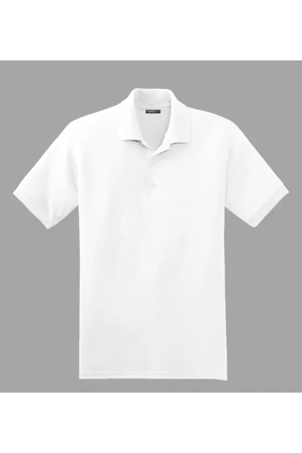 Men's Non-Shrink Cotton Fabric Regular Fit Standard Cut Non-Rolling Polo Collar T-Shirt POLOYAKA-TSHIRT