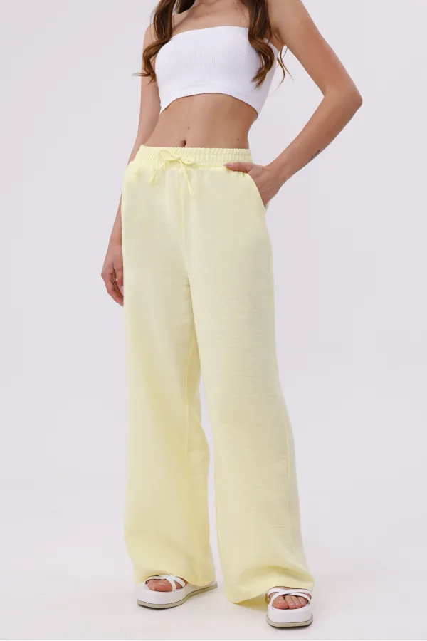 Müslin Palazzo Kadın Pantolon MÜSLİN-PANTOLON