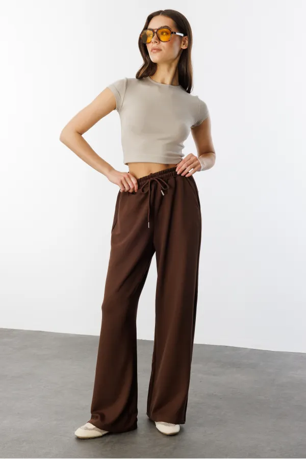 Kadın Geniş Paça Modal Eşofman Altı MODAL-EŞOFMAN