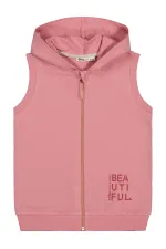 Kız Çocuk Yelek 6-9 Yaş Gül Kurusu - Paket