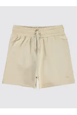 Shorty garçon 10-13 ans couleur pierre - Emballage