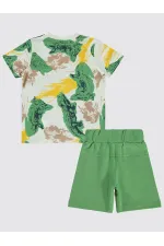 Erkek Çocuk Takım 2-5 Yaş Yeşil - Paket