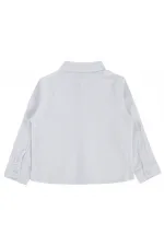 Chemise garçon, 2-5 ans, blanche - Emballage
