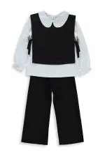 Kız Çocuk Takım 6-9 Yaş Siyah - Paket