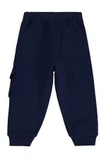 Pantalon de survêtement garçon, 2-5 ans, bleu marine - Lot