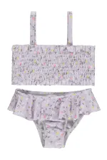 Kız Çocuk Mayo Set 6-13 Yaş Lila - Paket