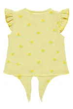 T-shirt pour fille, 2-5 ans, jaune - Lot